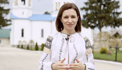 Mesajul Maiei Sandu, cu ocazia Sfintelor Sarbatori de Pasti - VIDEO