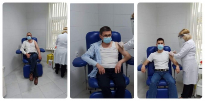 Dupa Maia Sandu, si deputatii PAS s-au vaccinat cu AstraZeneca - FOTO