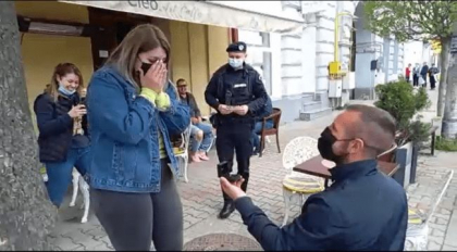Cerere in casatorie inedita. Jandarmii au intervenit