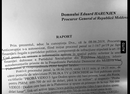 Iurie Renita vine din nou cu acuzatii la adresa Procuraturii. Deputatul publica un document in care PG ar confirma autodenunturile de la Plahotniuc si Iaralov, privind finantarea ilegala a PSRM Iurie Renita vine din nou cu acuzatii la adresa Procuraturii. Deputatul publica un document in care PG ar confirma autodenunturile de la Plahotniuc si Iaralov, privind finantarea ilegala a PSRM