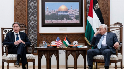 Antony Blinken a vizitat Israelul si Palestina si a promis milioane de dolari pentru reconstructia Gazei