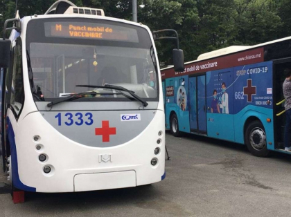 Programul punctelor mobile de vaccinare. Unde vor stationa troleibuzul si autobuzul in care te poti imuniza / DOC Programul punctelor mobile de vaccinare. Unde vor stationa troleibuzul si autobuzul in care te poti imuniza / DOC