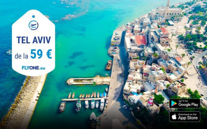 FLYONE lanseaza zborurile spre Tel Aviv! FLYONE lanseaza zborurile spre Tel Aviv!