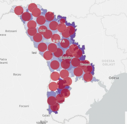 Lista raioanelor din Moldova in care duminica nu s-a raportat niciun caz de coronavirus