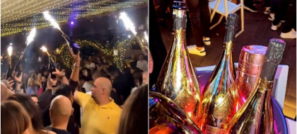 El este milionarul care a aruncat cu bani intr-un club din Bucuresti! Barbatul care a cheltuit 100 000 de euro in doar cateva ore El este milionarul care a aruncat cu bani intr-un club din Bucuresti! Barbatul care a cheltuit 100 000 de euro in doar cateva ore