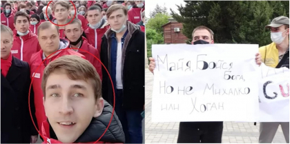 Protestul de la Edinet - mimat de socialisti. PSRM si-a scos garda tanara pentru a huidui presedintele tarii - VIDEO