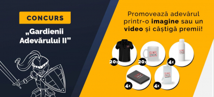 API si portalul Stopfals.md au lansat concursul „Gardienii Adevarului II”