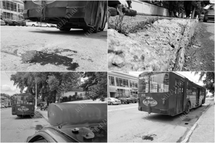 O femeie a ajuns sub rotile unui troleibuz, la Tiraspol: vehiculul i-a trecut peste picioare. Cum s-a intamplat totul