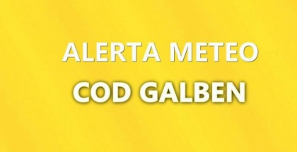 Alerta meteo. Cod galben emis de meteorologi cu putin timp in urma - FOTO