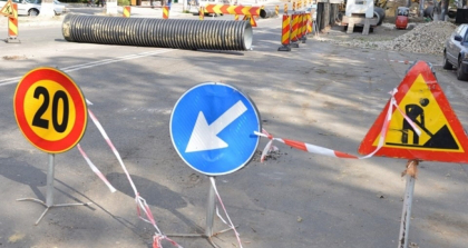 Atentie, soferi! Suspendarea traficului rutier pe strada Alexandru cel Bun din capitala, pana la mijlocul lunii iulie. Cum va fi redirectionat traficul