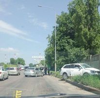 Accident la Singera. Doua persoane - trasportate la spital Accident la Singera. Doua persoane - trasportate la spital