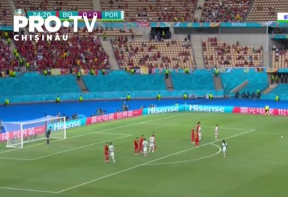 EURO 2020 va continua fara campioana in exercitiu. Nationala Portugaliei a fost eliminata din competitie de Belgia 
