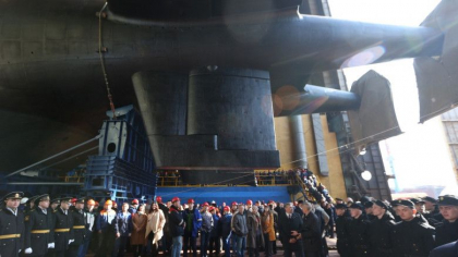 Rusia a testat submarinul nuclear Belgorod, cel mai mare construit in lume in ultimii 30 de ani