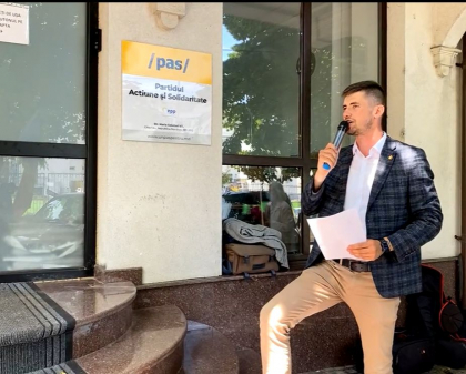 AUR cere PAS sa semneze un angajament prin care se obliga sa nu faca alianta in viitorul Parlament cu Usatii, Sor, Dodon, Voronin sau Cavcaliuc - VIDEO
