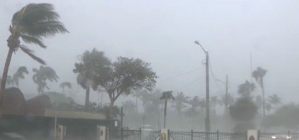 Prima furtuna tropicala din Atlantic s-a format cu trei saptamani mai devreme decat anul trecut - VIDEO