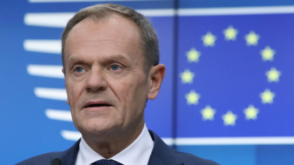 Fostul presedinte al Consiliului European si actualul lider al Partidului Popular European, Donald Tusk, isi anunta deschis sustinerea pentru PAS