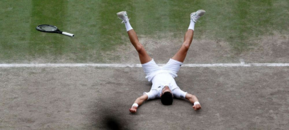 Cel mai bun tenismen din istorie?! Novak Djokovic, campion pentru a treia oara consecutiv la Wimbledon si pentru a 20-a oara intr-un turneu de mare slem Cel mai bun tenismen din istorie?! Novak Djokovic, campion pentru a treia oara consecutiv la Wimbledon si pentru a 20-a oara intr-un turneu de mare slem