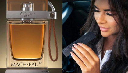 Ford a creat un parfum cu miros de benzina Ford a creat un parfum cu miros de benzina