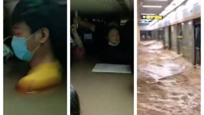 12 navetisti au murit la metroul inundat din China: „Apa a ajuns la glezne, apoi pana la genunchi si in final pana la gat” - VIDEO