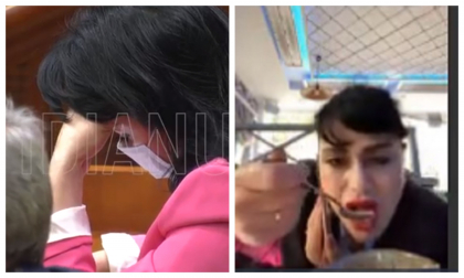 Deputata Alla Dolinta, care a mancat zeama LIVE in timp ce vota la Comisia juridica, surprinsa in timp ce citeste horoscopul, la sedinta de constituire a Parlamentului - VIDEO