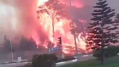 Imagini de cosmar in Turcia: Incendii uriase in doua zone turistice - VIDEO Imagini de cosmar in Turcia: Incendii uriase in doua zone turistice - VIDEO