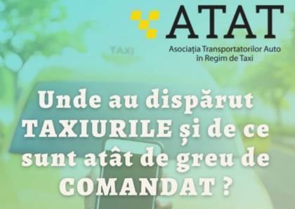 Unde se afla si de ce sunt mai greu de gasit masinele de taxi. Ce spun cei de la Asociatia Transporturilor Auto in regim de Taxi Unde se afla si de ce sunt mai greu de gasit masinele de taxi. Ce spun cei de la Asociatia Transporturilor Auto in regim de Taxi