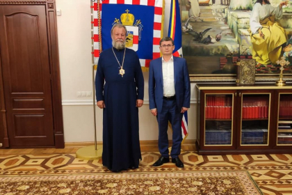 Igor Grosu s-a intalnit astazi cu Mitropolitul Vladimir: "Am discutat despre importanta cooperarii intre Biserica si Stat" - FOTO