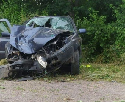 A urcat beat crita la volan, avand patru pasageri, printre care un copil de doi ani si s-a izbit puternic de un copac, la Edinet. Pasagerii - in stare grava la spital