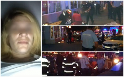 INGROZITOR! Doi copii au cazut de la etajul 10, in timp ce mama lor facea LIVE pe Facebook, fuma si asculta manele. Momentul tragediei - VIDEO