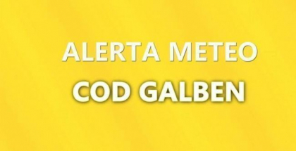 Alerta meteo. Cod galben emis de meteorologi cu putin timp in urma - FOTO
