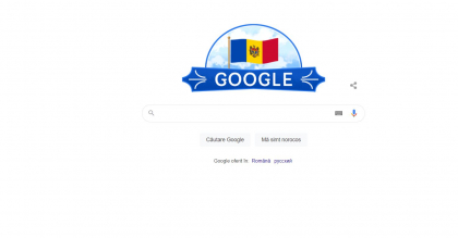 De Ziua Independentei Republicii Moldova, Google a pregatit o surpriza pentru utilizatorii moldoveni - FOTO De Ziua Independentei Republicii Moldova, Google a pregatit o surpriza pentru utilizatorii moldoveni - FOTO