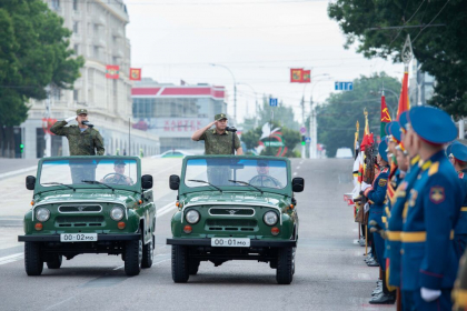 Transnistria marcheaza 31 de ani de la autoproclamare cu parada. Peste 1300 de militari vor marsalui pe strazile Tiraspolului 