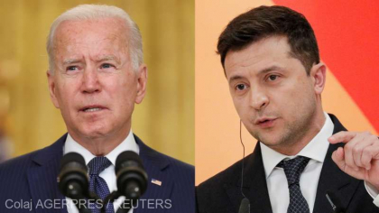 Biden il va primi miercuri pe Zelenski la Casa Alba
