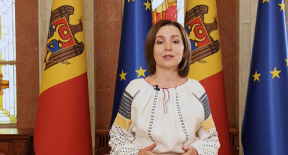 Imbracata in ie traditionala, Maia Sandu si-a spus mesajul de felicitare de Ziua Limbii Romane - VIDEO Imbracata in ie traditionala, Maia Sandu si-a spus mesajul de felicitare de Ziua Limbii Romane - VIDEO