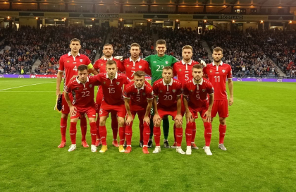 Nationala Moldovei de fotbal a cedat cu 0 la 1 in partida cu selectionata din Scotia in preliminariile Campionatului Mondial din 2022