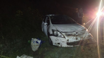 A pierdut controlul volanului, s-a rasturnat si a ajuns intr-un sant. Isparava unui sofer, care a provocat un accident la Ialoveni - FOTO A pierdut controlul volanului, s-a rasturnat si a ajuns intr-un sant. Isparava unui sofer, care a provocat un accident la Ialoveni - FOTO