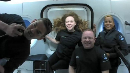 Cum a petrecut prima zi in spatiu echipajul Inspiration 4, cea mai indrazneata misiune a SpaceX de pana acum - FOTO Cum a petrecut prima zi in spatiu echipajul Inspiration 4, cea mai indrazneata misiune a SpaceX de pana acum - FOTO