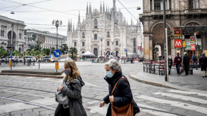 75% dintre italieni sunt de acord cu certificatul Covid obligatoriu