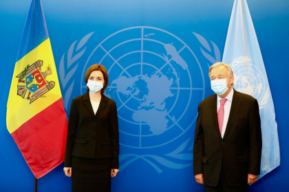 Maia Sandu in intalnire cu Secretarul ONU a discutat despre reconstructie post-pandemica. Presedinta a avut mai multe intalniri bilaterale - FOTO Maia Sandu in intalnire cu Secretarul ONU a discutat despre reconstructie post-pandemica. Presedinta a avut mai multe intalniri bilaterale - FOTO