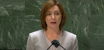 Maia Sandu cere ajutor pentru retragerea trupelor rusesti din Transnistria in cadrul Adunarii Generale ONU - VIDEO Maia Sandu cere ajutor pentru retragerea trupelor rusesti din Transnistria in cadrul Adunarii Generale ONU - VIDEO