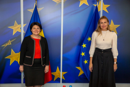 Natalia Gavrilita a avut o intrevedere cu Kadri Simson, Comisarul european pentru energie. Despre ce au discutat cei doi oficiali - FOTO