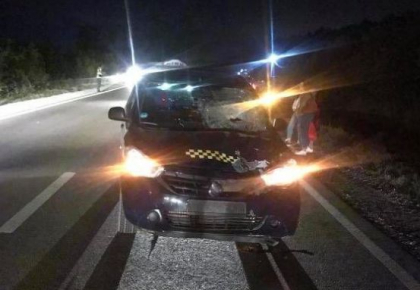Accident fatal la Straseni. O femeie a fost lovita mortal de o masina - FOTO