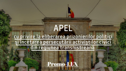 Promo-LEX solicita delegatiei RM, care se afla la Moscova, sa discute cu autoritatile ruse problemele respectarii drepturilor omului in regiunea transnistreana Promo-LEX solicita delegatiei RM, care se afla la Moscova, sa discute cu autoritatile ruse problemele respectarii drepturilor omului in regiunea transnistreana