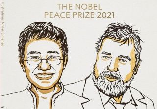 Premiul Nobel pentru Pace din 2021 a fost castigat de jurnalistii Maria Ressa si Dmitri Muratov