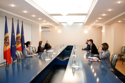 Maia Sandu, intrevedere cu europarlamentarul Dragos Tudorache. Au discutat despre situatia aprovizionarii cu gaze si energie a Republicii Moldova in sezonul de iarna Maia Sandu, intrevedere cu europarlamentarul Dragos Tudorache. Au discutat despre situatia aprovizionarii cu gaze si energie a Republicii Moldova in sezonul de iarna