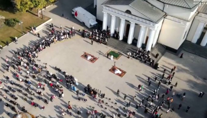 Slujba religioasa de la Catedrala Mitropolitana din Chisinau a inceput