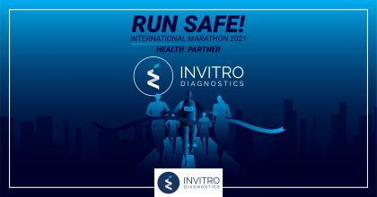 Run safe! Alearga in siguranta pentru sanatatea ta si a celor din jur! Invitro Diagnostics sustine siguranta in cadrul maratonului 2021 organizat de catre partenerii nostri de la Sporter