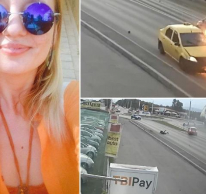 Noua ani de inchisoare pentru soferita din Buzau care a lovit intentionat cu masina un politist, aflat in misiune pe motocicleta