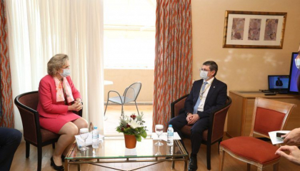 Presedintele Parlamentului a discutat cu Margareta Cederfelt, Presedinta AP OSCE