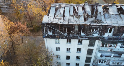 Dezastrul lasat in urma incendiului de la Buiucani. Imagini filmate cu drona - VIDEO Dezastrul lasat in urma incendiului de la Buiucani. Imagini filmate cu drona - VIDEO
